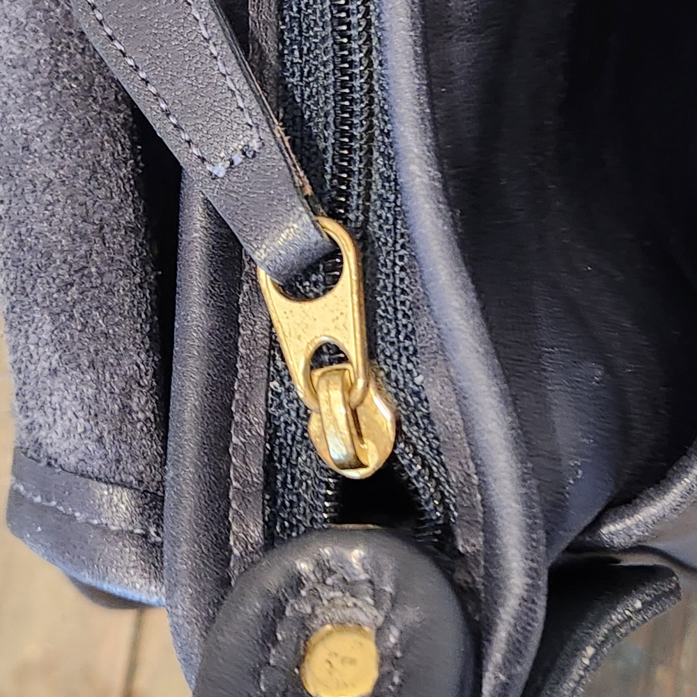 Vintage COACH Fletcher Saddle Bucket Crossbody Ba - Picture 10 of 11